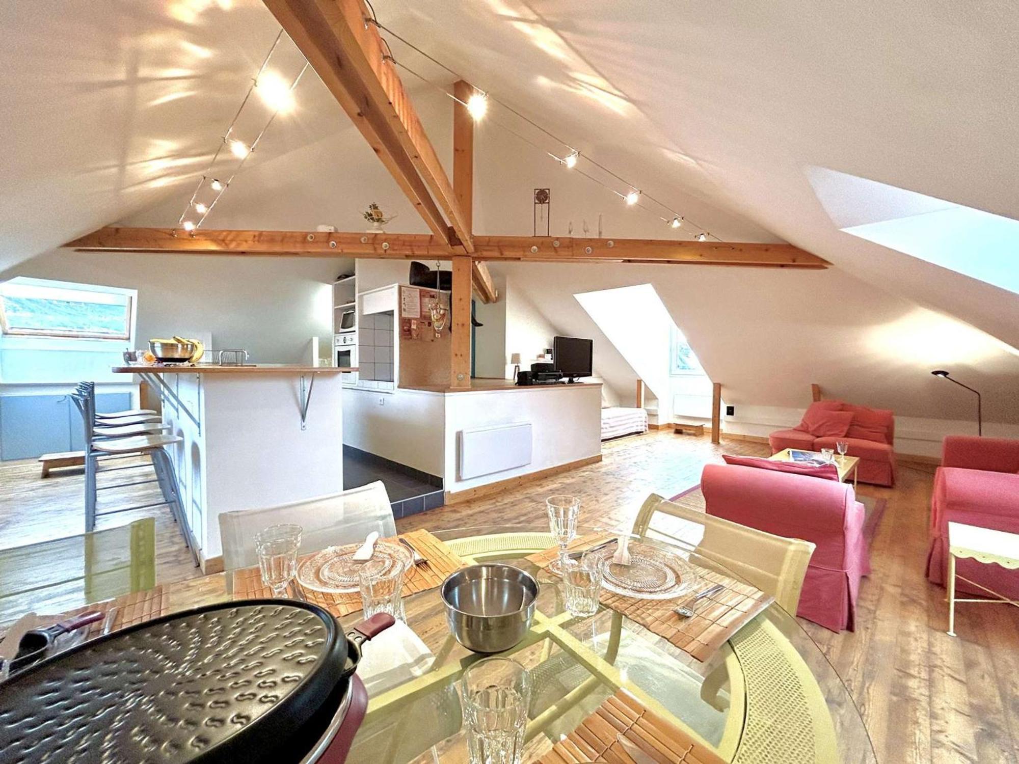 Duplex 70M² 8 Pers. A Briancon, Proche Telecabine, 2 Chambres, Coin Nuit, Parking Prive - Fr-1-330C-1 Eksteriør bilde